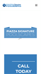 Mobile Screenshot of piazzapoolscapes.com